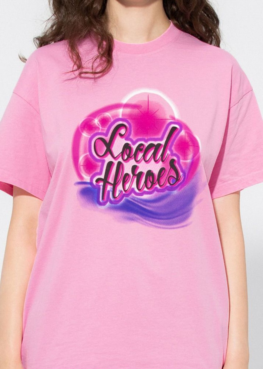 Lh Babe LOCAL HEROES | T-Shirt Lh Sunset Rozowy