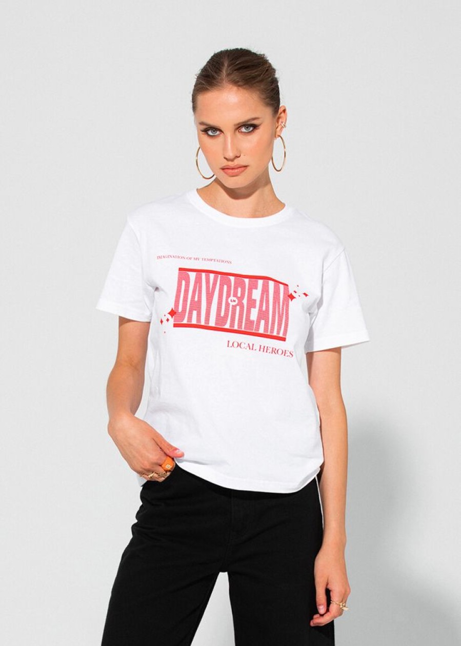 Lh Babe LOCAL HEROES | T-Shirt Daydream Bialy