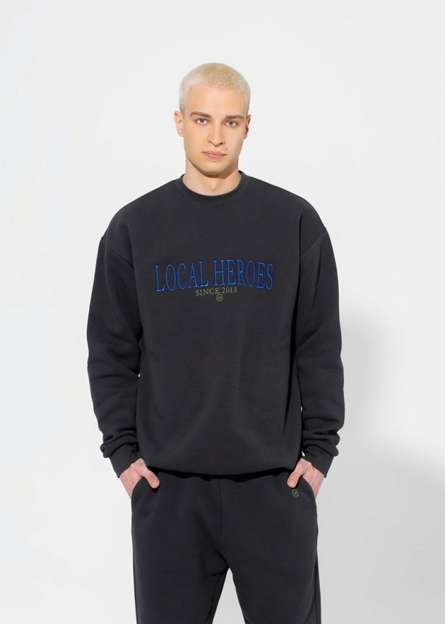 Lh Babe LOCAL HEROES | Bluza Lh 2013 Ash Grey Mens Szary